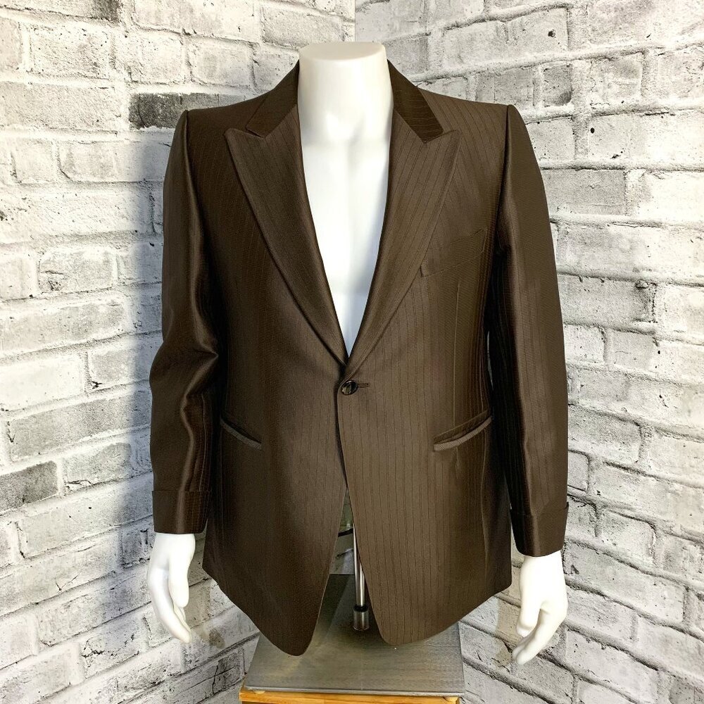 Vintage 70s Stan's of Las Vegas Union Made Chocolate Brown Blazer